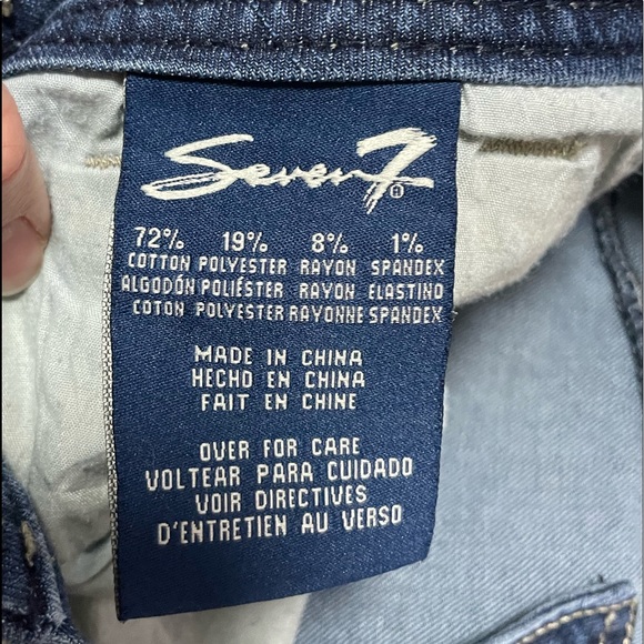 SEVEN7 BOOTCUT denim jeans. - Picture 6 of 13